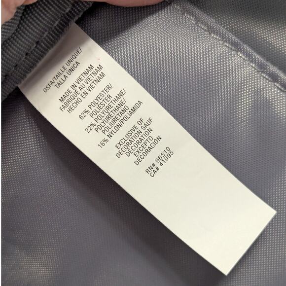 Under Armour Hustle 4.0 Backpack Gray Black Bag Activewear Gym Workout Travel - Picture 6 of 7